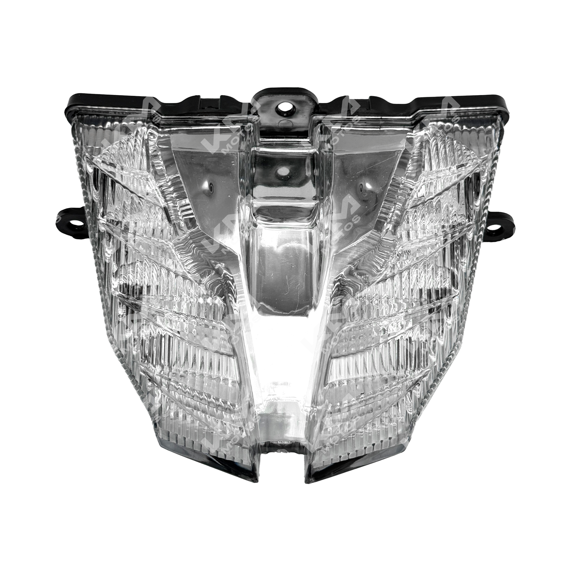 Pantalla de freno STOP Pulsar 200N KMMOTOSHN, componente de freno para motocicleta, con acabado en color negro y diseño resistente