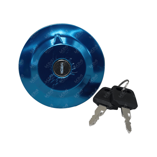 Tapón de tanque Senli para YBR125 y Raider TZE 150, resistente y ajustable, visible en la imagen.