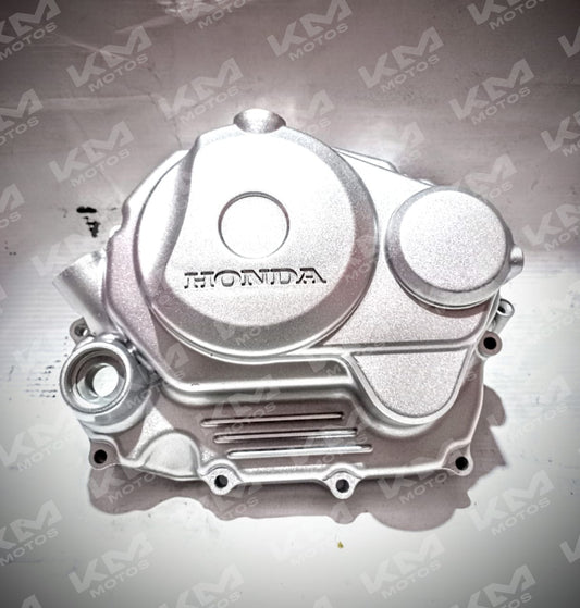 Tapadera de carter para Honda CG125/FT STD de la marca Senli, mostrando la pieza metálica en un fondo neutro.