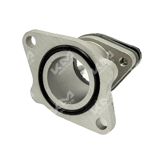 Filtro de carburador de metal para HJ125 y XL125, marca KM Motos, con tobera visible en la imagen.
