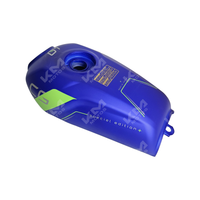 TANQUE CG125/FT125/KB CORE PLUS STIKERS AZUL