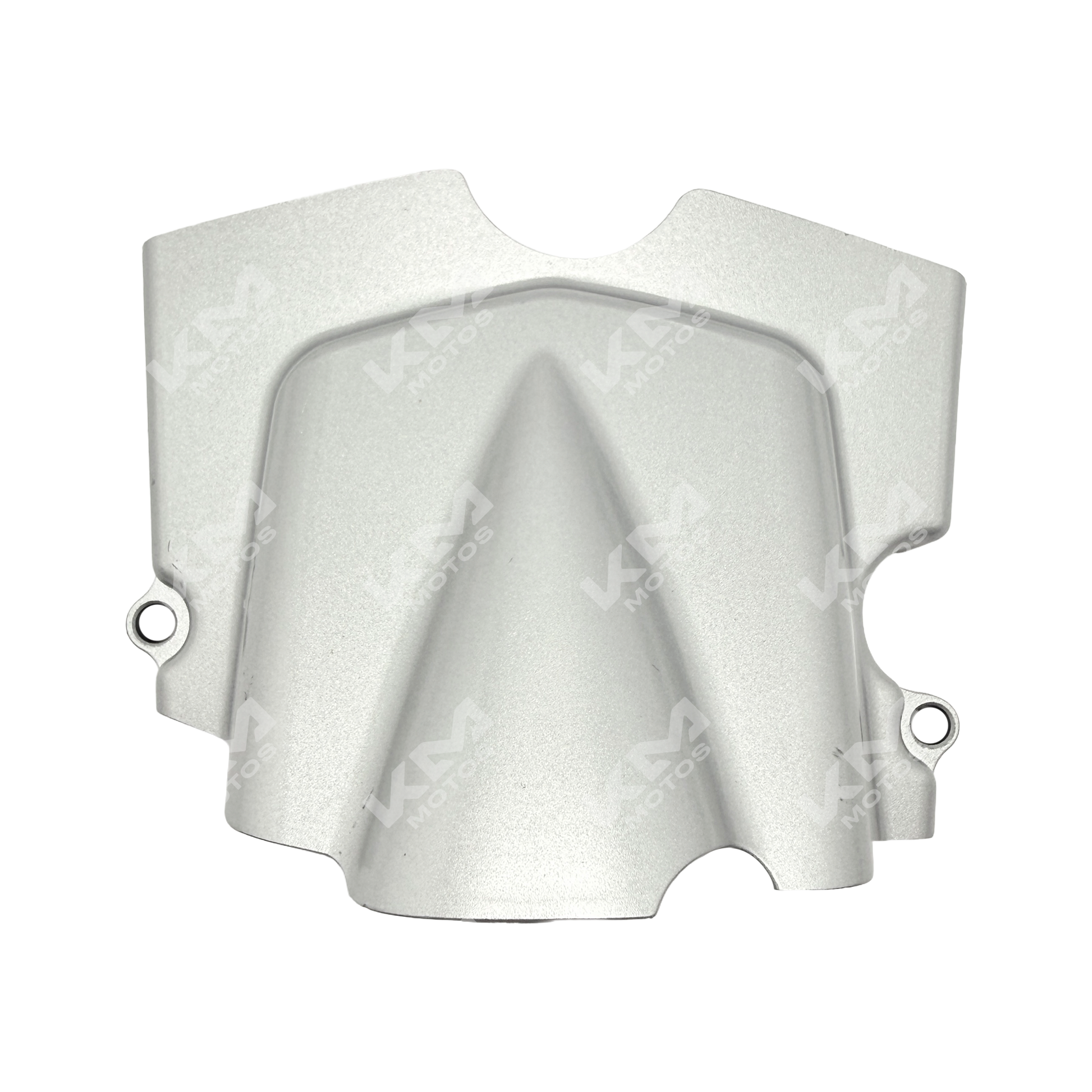 Tapadera de sprocket delantera para CG125 de KM Motos, imagen de la pieza de protección y componentes delantera.