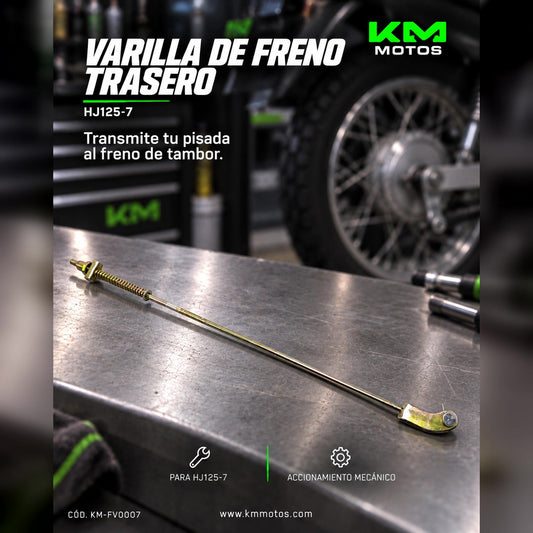 VARILLAS DE FRENO HJ125-7 — KM-FV0007 | KM Motos