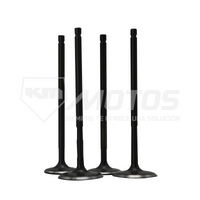 VALVULAS DE ADMISION Y ESCAPE PULSAR NS200/AS200/RS200 RACING