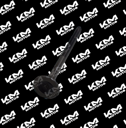 Válvulas de admisión y escape PS135 Pulsar Racing de la marca Senli, componentes para motor, vista de las válvulas en la imagen.