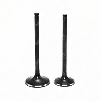 VALVULAS DE ADMICION Y ESCAPE CG250/DM250 VARILLA RACING