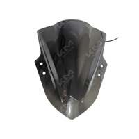 VISERA P/MOTO UNIVERSAL (CUPULA) KAWASAKI CON LED (NEGRA)