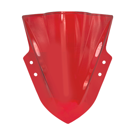 Visera roja para casco de moto universal Kawasaki, cubierta de cúpula, compatible con diversos modelos.
