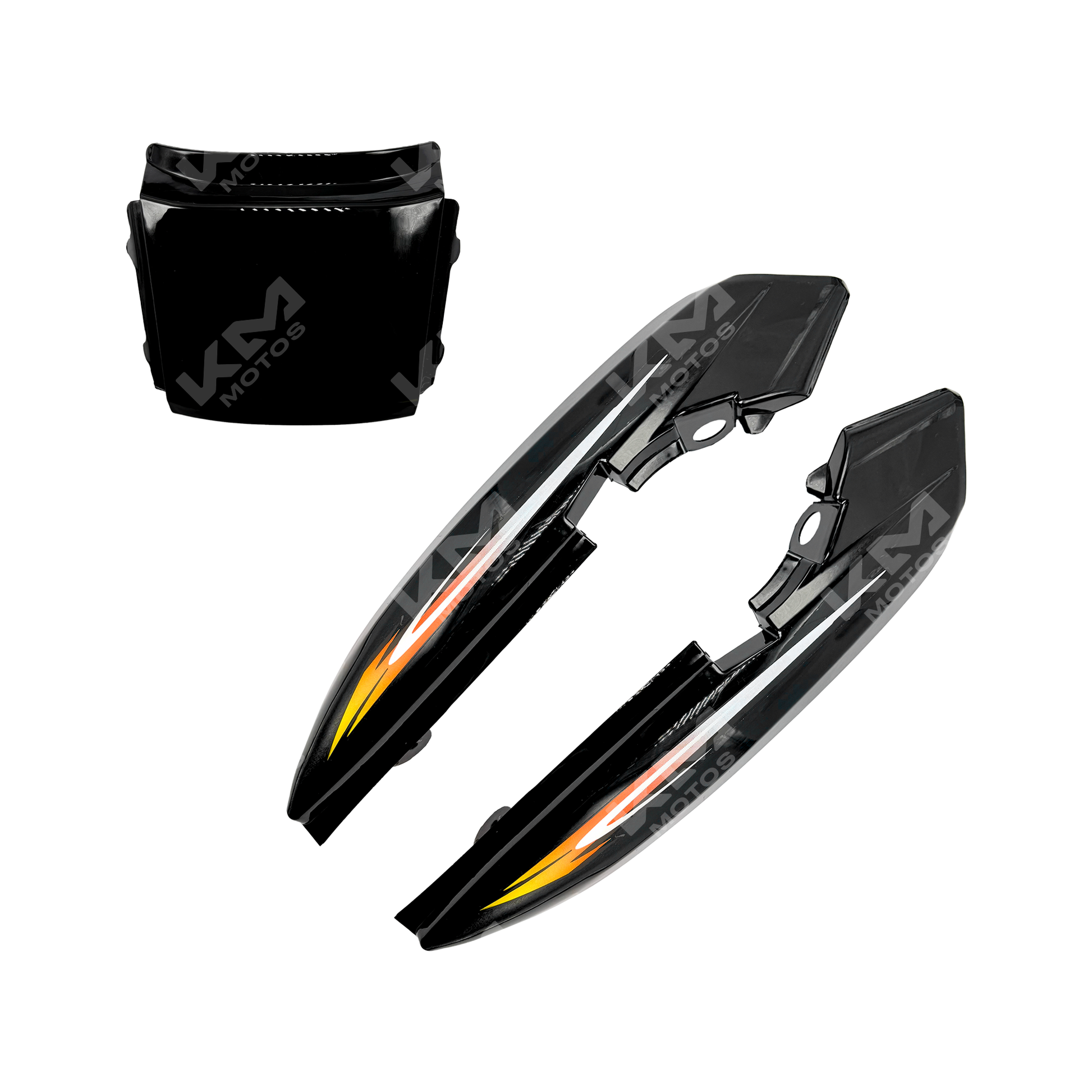 COLA HJ125-7 COMPLETA NEGRA D&M - KMMOTOSHN