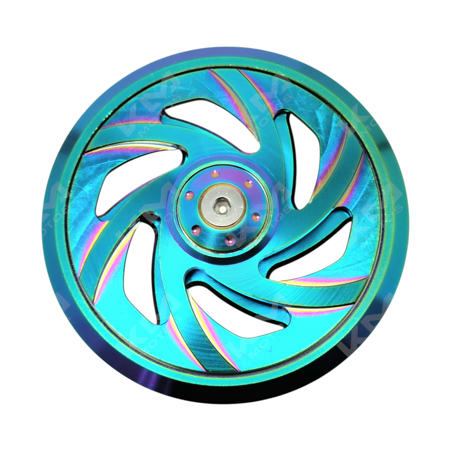Tapadera de bobina universal KMMOTOS, diseño elegante y resistente para protección y acabado profesional en proyectos de cableado.