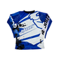 CAMISETA DEPORTIVA + DISENO THOR BLANCO, AZUL JD05 TALLA "XL"