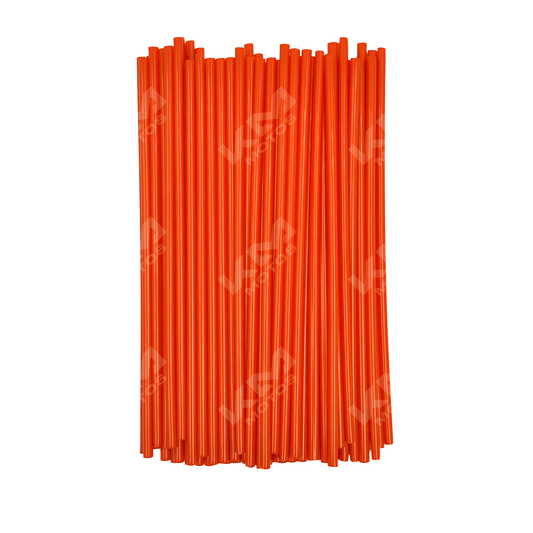 PAJILLAS PARA RAYOS 72PC (NARANJA) - KMMOTOSHN