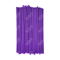 PAJILLAS PARA RAYOS 72PC (MORADO)