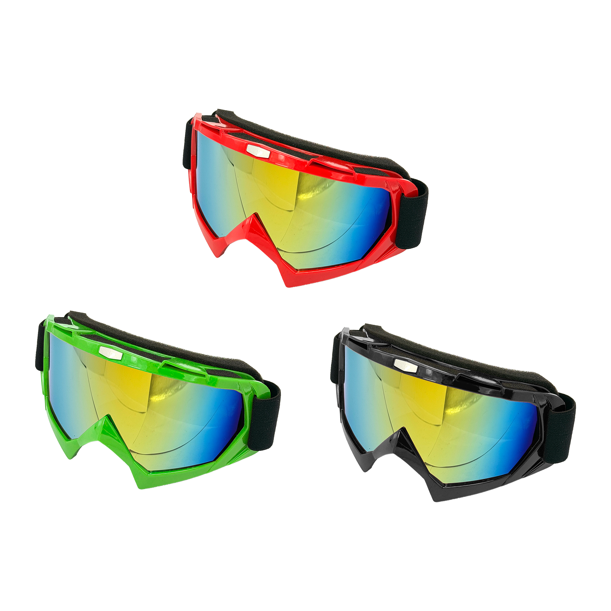 Visor para casco KM Motos con esponja, protección facial y ajuste cómodo para motociclistas.