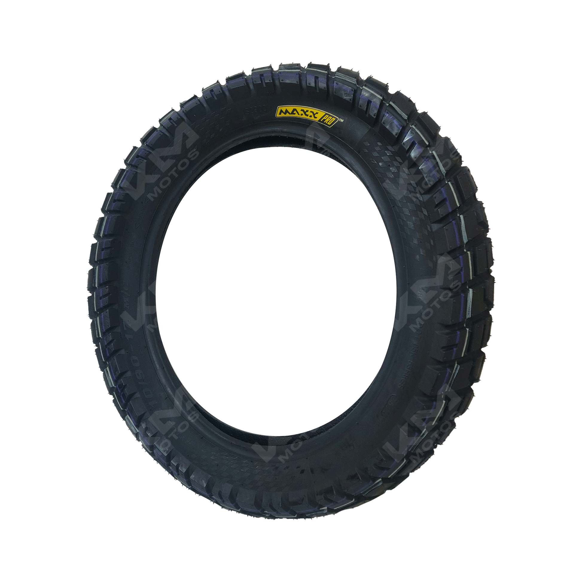 LLANTA 110/90-17 DOBLE PROPOSITO MONSTER 8PR MAXXPRO UB338