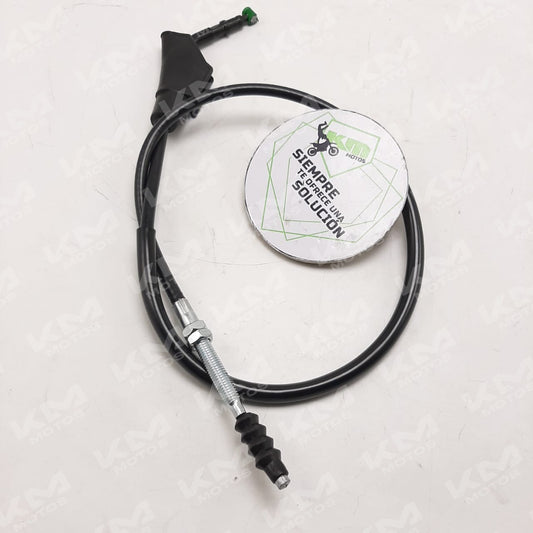 Cable de embrague universal para Apache RTR180, muestra el cable de clutch con detalles en la imagen.