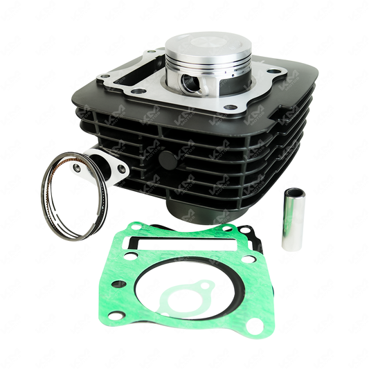 Cilindro para Apache RTR160, componente de motor, en imagen mostrando detalles del kit de cilindros para motocicleta.