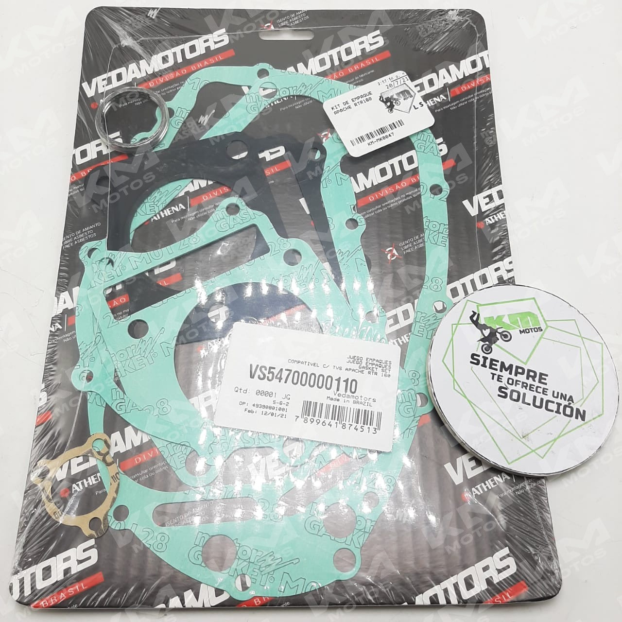 Kit de Empaque Apache RTR160