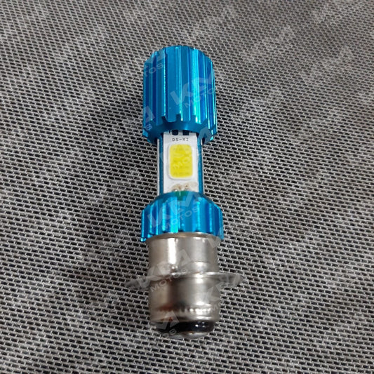 Luz LED de foco principal Universal 3L con 2 contactos DM200, iluminación brillante y eficiente para uso en exteriores.