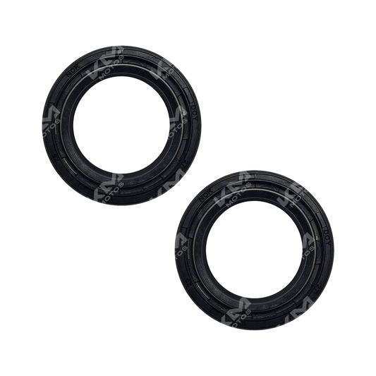 Sello de barra KM Motos 27x39x10.5 cm para modelos FT125, CG125, MG150 y KB150, en imagen.