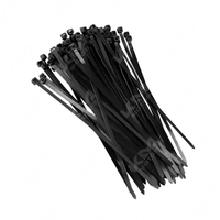 ABRAZADERAS PLASTICAS GRANDE 8*800MM (UNIDAD) NEGRAS