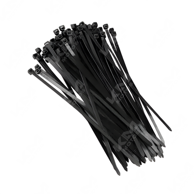 ABRAZADERAS PLASTICAS GRANDE 8*800MM (UNIDAD) NEGRAS