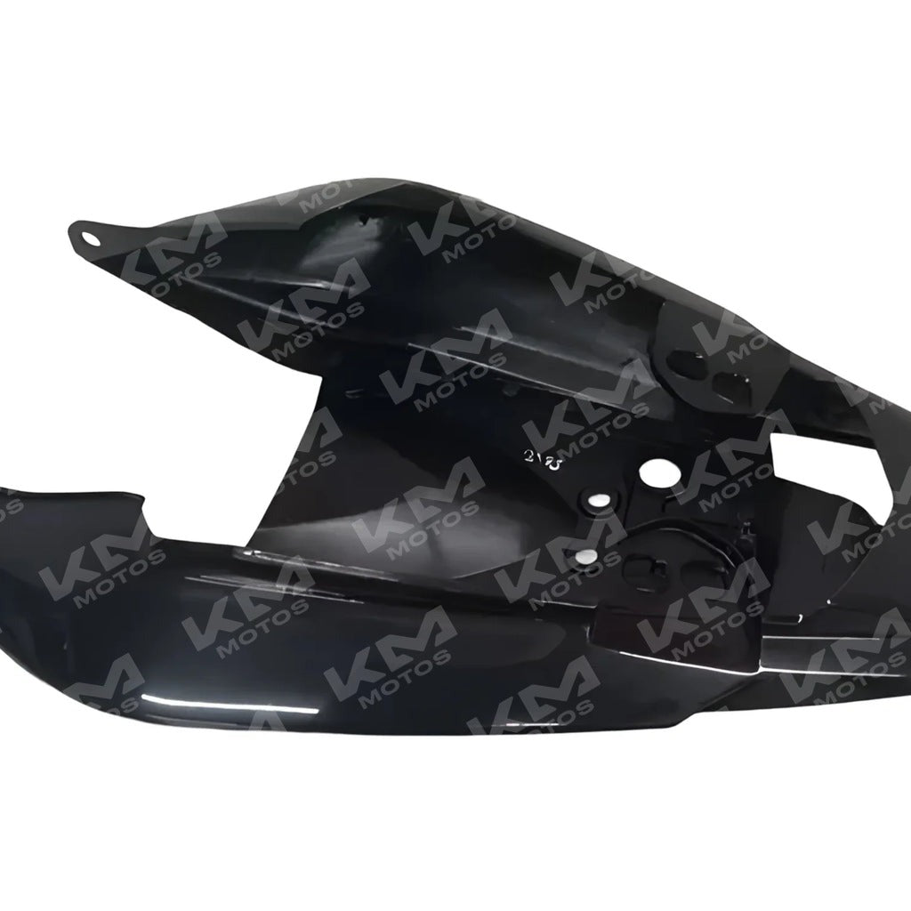 Tapa de asiento de motocicleta NS200 de acrílico, compatible con modelos racing, en acabado transparente, marca universal.