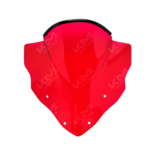 VISERA P/MOTO UNIVERSAL (CUPULA) RT 200 ROJO - KMMOTOSHN