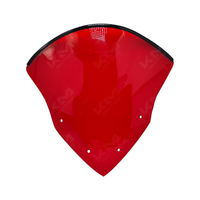 VISERA P/MOTO UNIVERSAL (CUPULA) NS200/RS200 ROJO