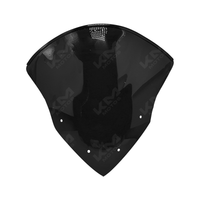 VISERA P/MOTO UNIVERSAL (CUPULA) NS200/RS200 NEGRA