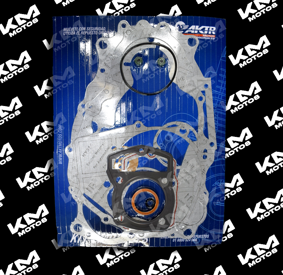 Kit de empaques Universal XM200, conjunto de sellos y juntas para mantenimiento y reparación de maquinaria.