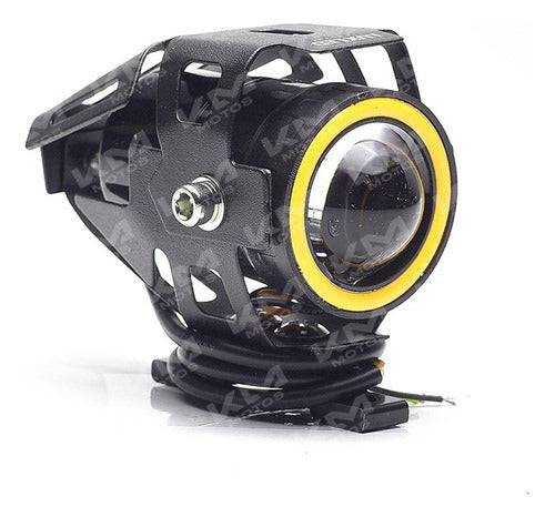Luz LED de ojo de ángel interior U9 Small de Universal, con foco en el diseño compacto y brillante para automóviles.