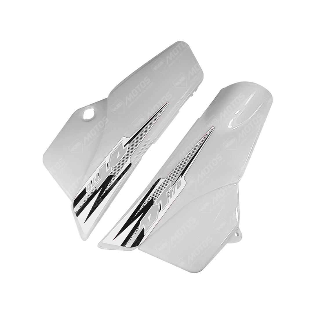 TAPADERAS LATERALES DT175 BLANCA