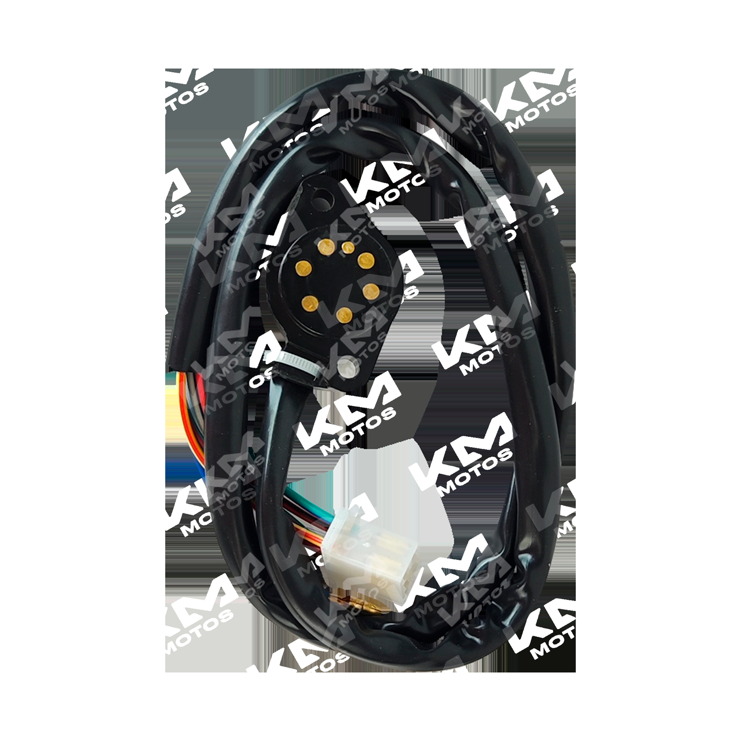 Bulbo de cambio GXT200 para bicicleta, componente de cambios, con palanca y cable, en color negro.