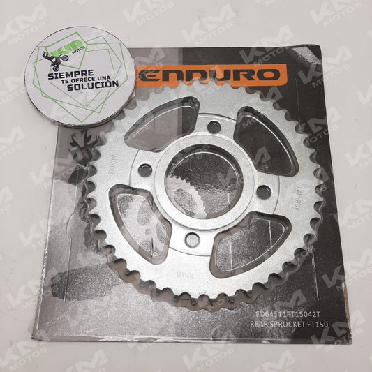 Catarinas Enduro Catarina 42T FT150, zapato de ciclismo de enduro con suela robusta y diseño técnico, en color negro.