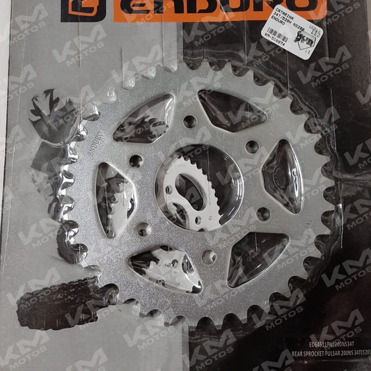 Catarinas Universal Catarina 34T/36 520H NS200 Enduro, calzado de enduro con diseño resistente y ajuste cómodo en KM-SC0074
