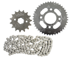 Kit de tracción Universal de 42T y 15T para PS180, con 4 orificios, usado en sistemas de arrastre y tracción.