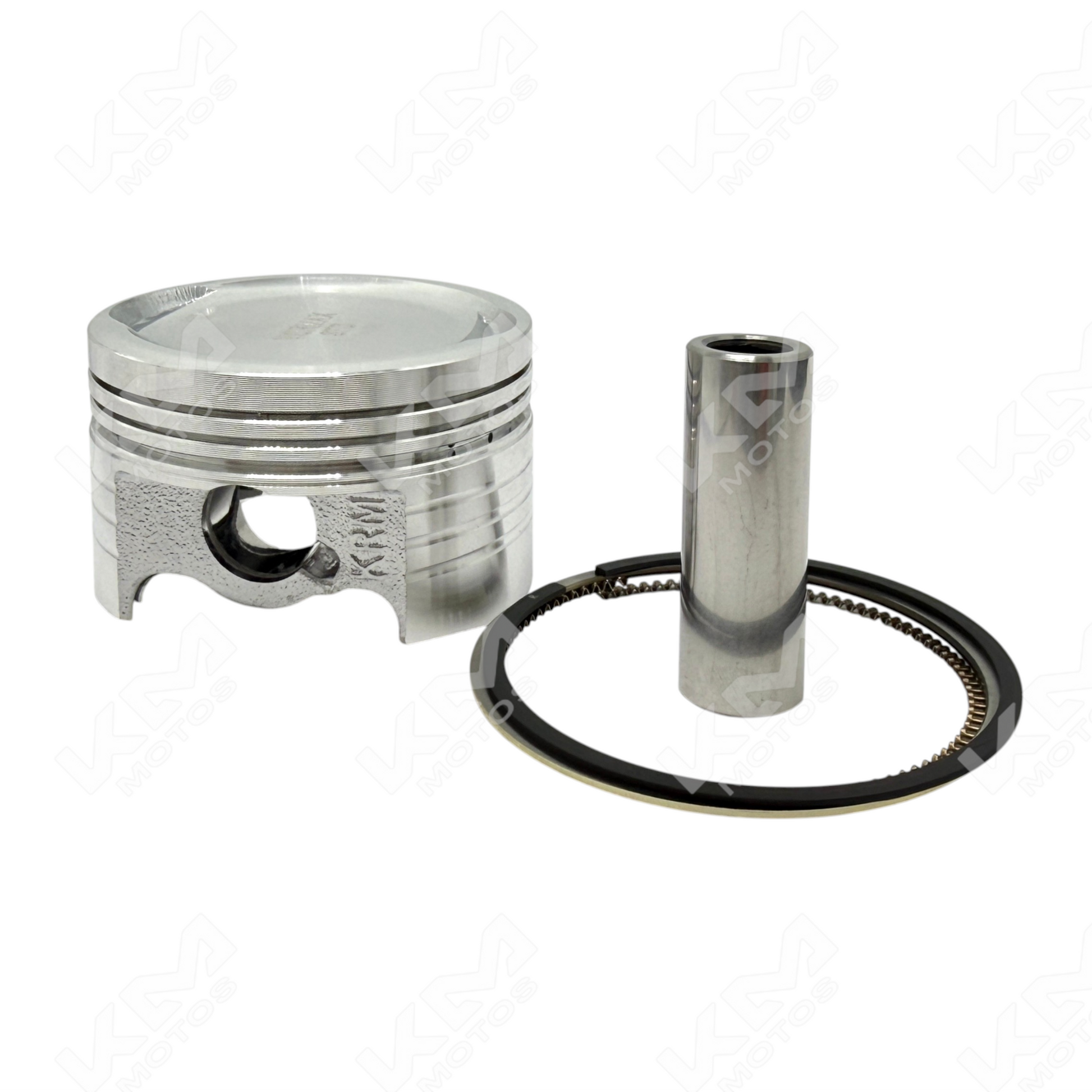 Kit de pistón para XR150L de KM Motos, componentes de motor en imagen, pieza de repuesto para motocicleta.