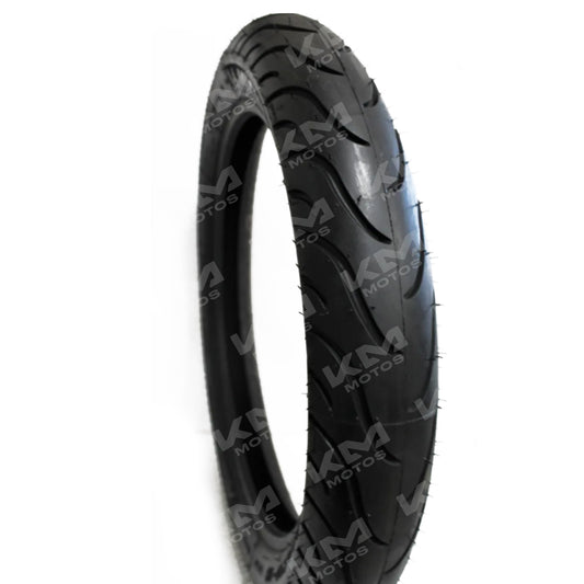 Llanta trasera Diamond 90/90-18 lisa para motocicleta, con banda de rodadura lisa y patrón de neumático de calidad.