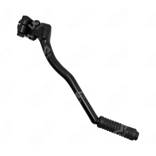 Palanca de arranque o pedal de arranque para motocicleta KM Motos, modelo SP0020, en color negro con detalles metálicos.