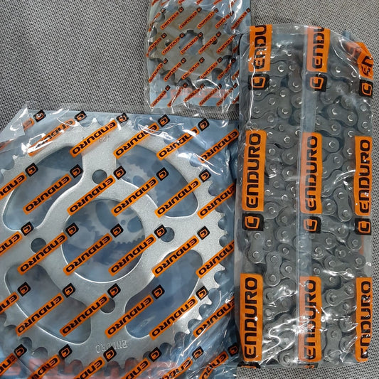Kit de Traccion(arrastre) 43T/15T Honda CBF150 Enduro