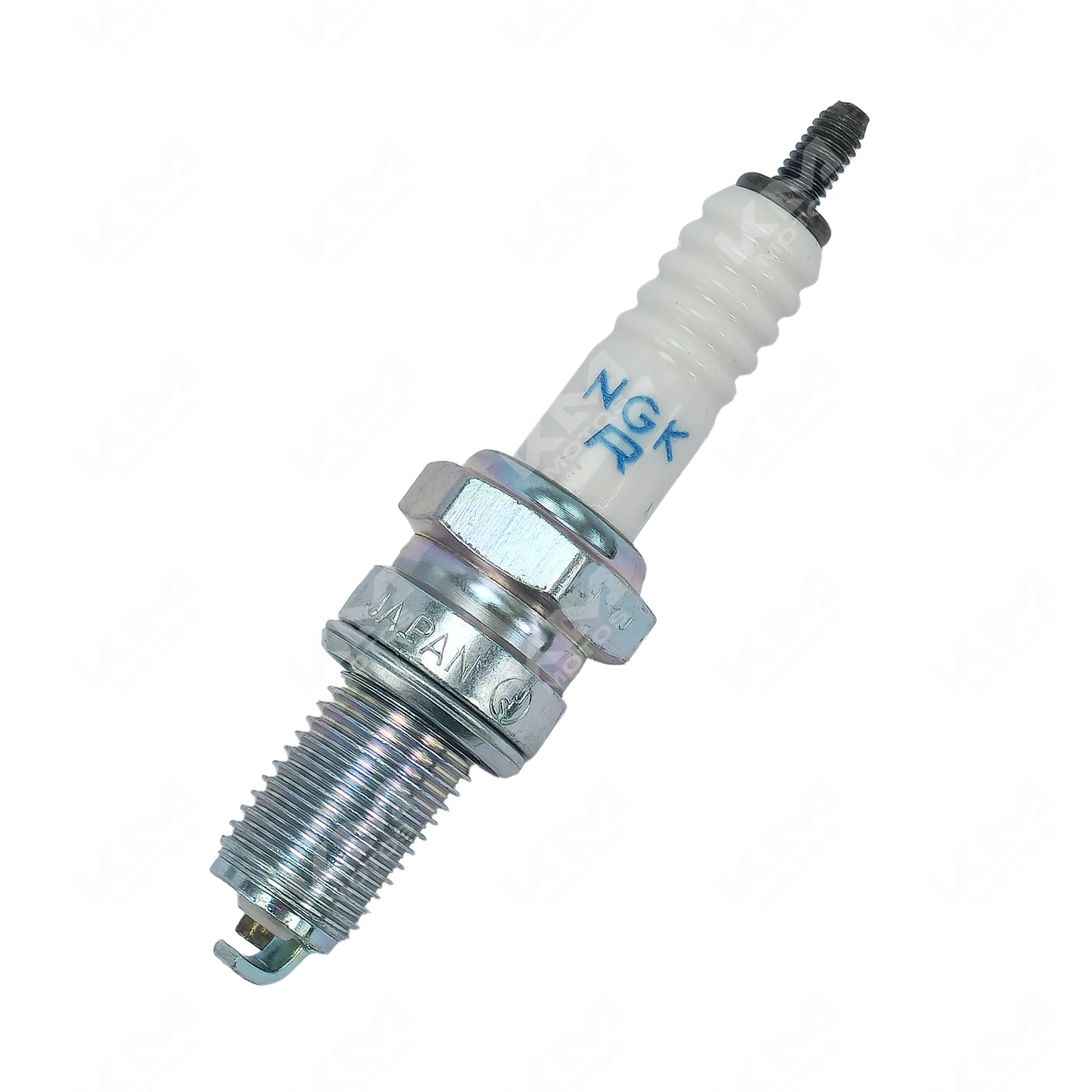 Bujía NGK DR8EA de la marca KMMOTOSHN, imagen que muestra la bujía para motores de vehículo.