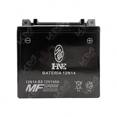 BATERIA 12N14-BS/YTX14-HL SELLADA/ATV250,RYDER HC250-29D