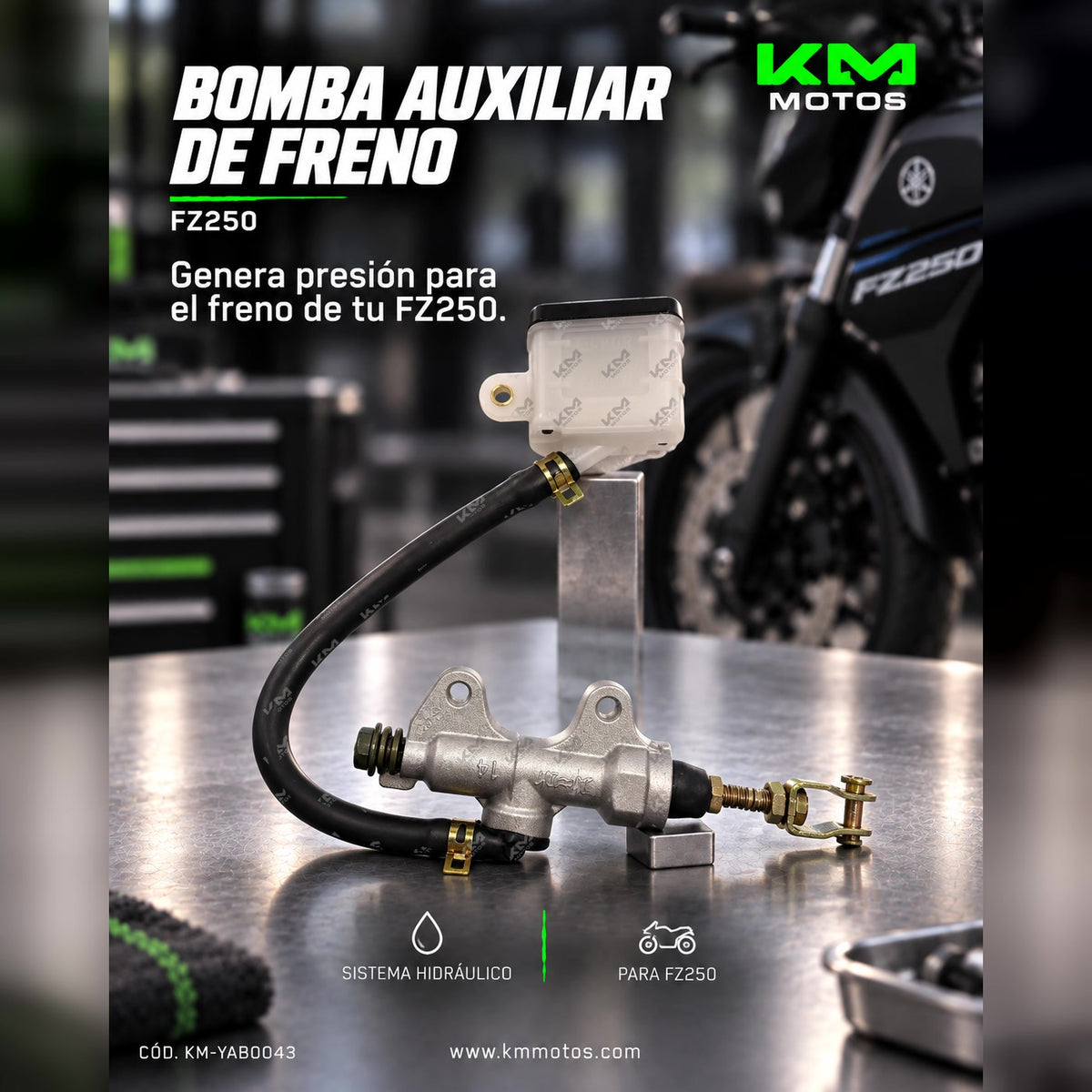 BOMBA AUXILIAR FZ250 — KM-YAB0043 | KM Motos