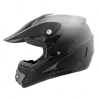 CASCO CROSS NEGRO MATE