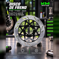 DISCO DE FRENO DEL FT150/FT150GT/FT150/GN125