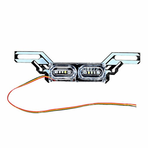 Luces LED de vía Universal con efecto de flasheo, iluminación brillante y duradera para vehículos y señalización.
