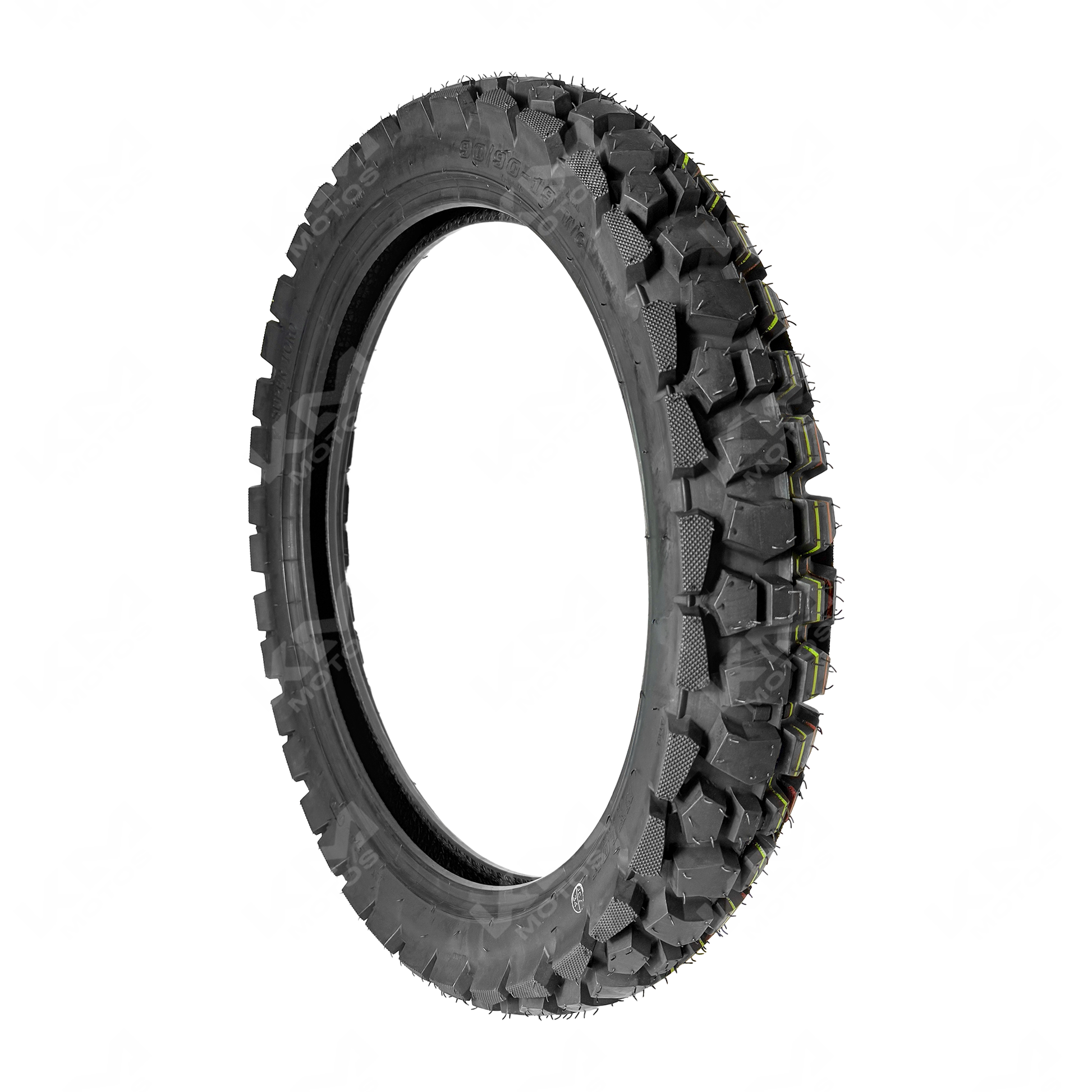 Llanta KMMOTOSHN 90/90-19 para tractor Super Toro, neumático resistente con banda de rodadura para campo agrícola.