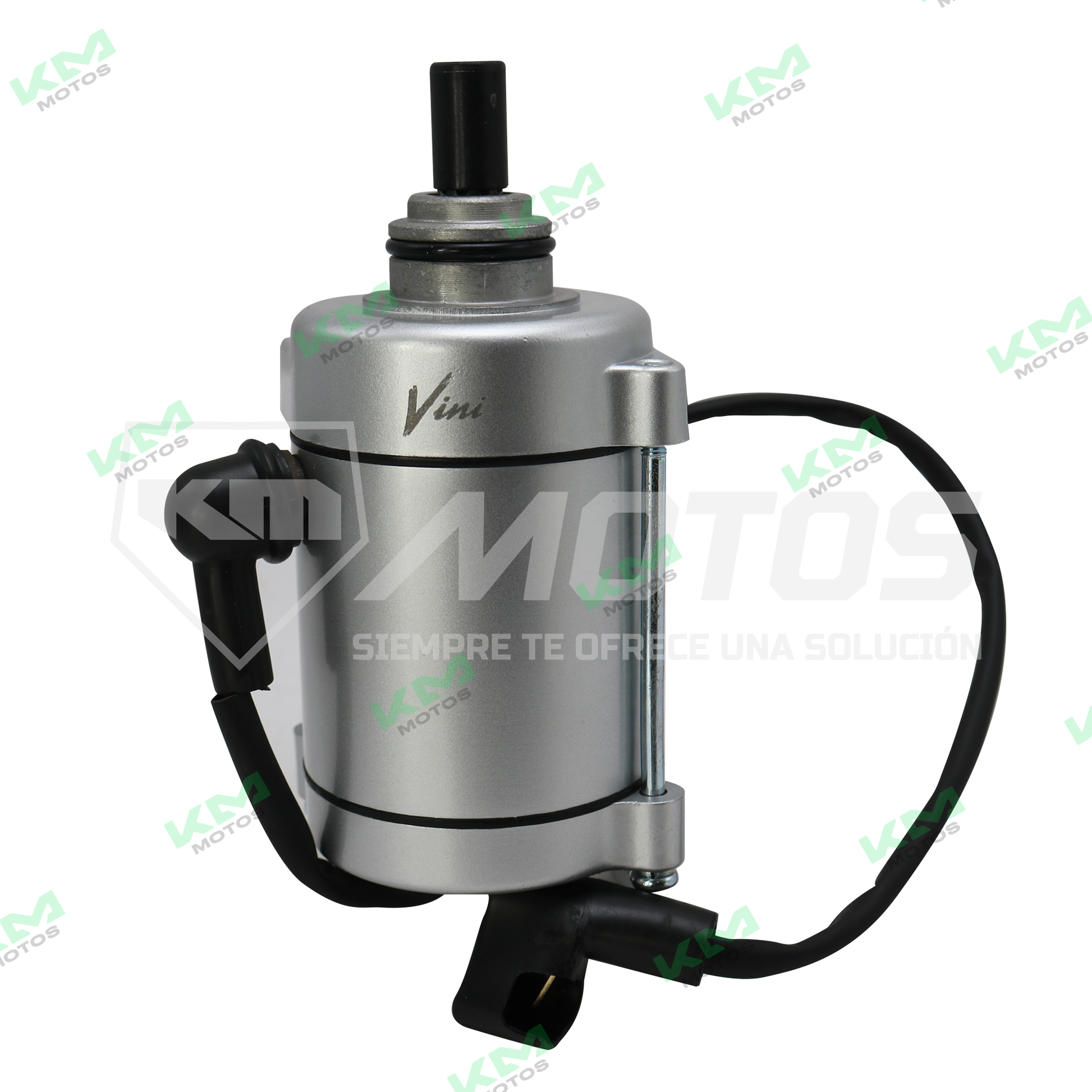 Manecilla de freno universal para motocicleta HJ125-7/EN125, color negro, con detalles de montaje y diseño funcional.