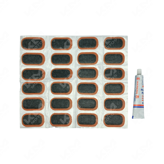 PARCHOS PARA MOTO EN CAJA 24UNI - KMMOTOSHN